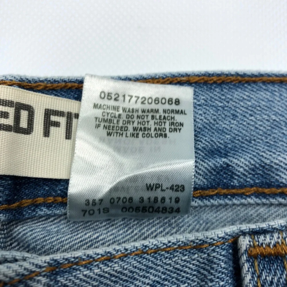 Vintage Levis 550 Relaxed Jeans Mens Fits 30x30 Medium Wash Blue Denim Y2K